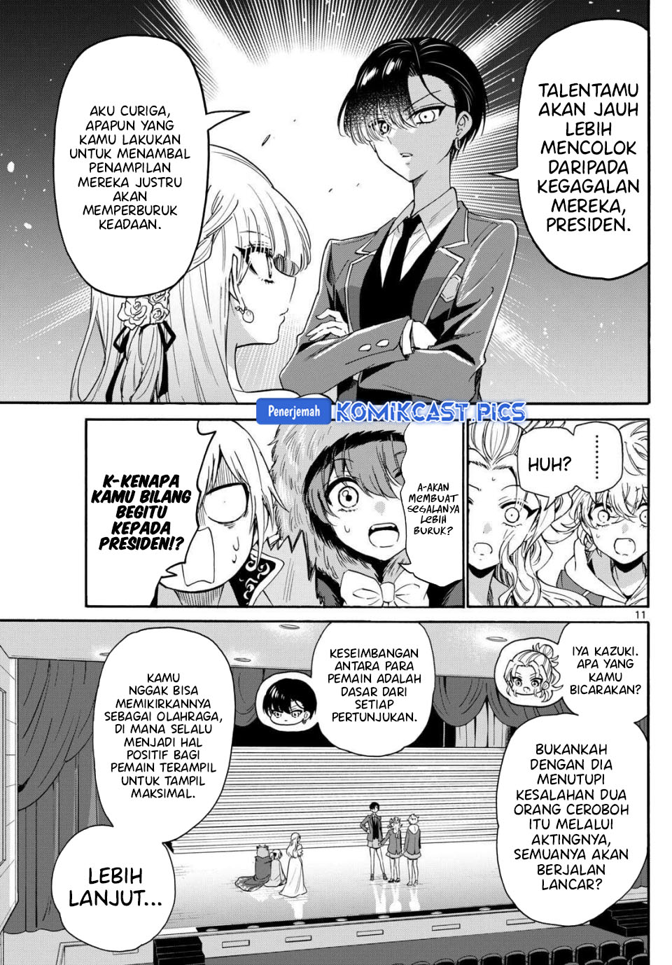 Mikadono Sanshimai wa Angai, Choroi Chapter 164 Gambar 10