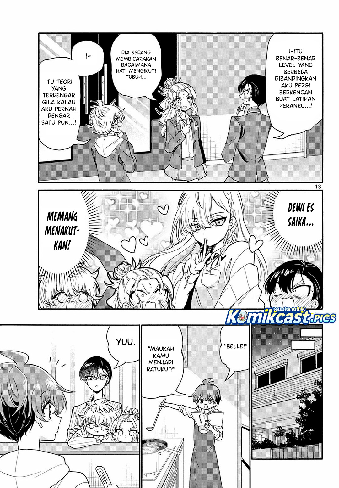 Mikadono Sanshimai wa Angai, Choroi Chapter 165 Gambar 14