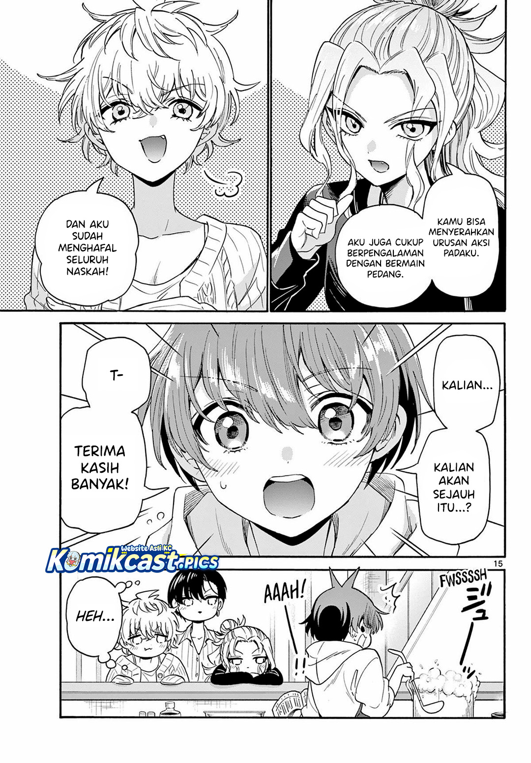 Mikadono Sanshimai wa Angai, Choroi Chapter 165 Gambar 16