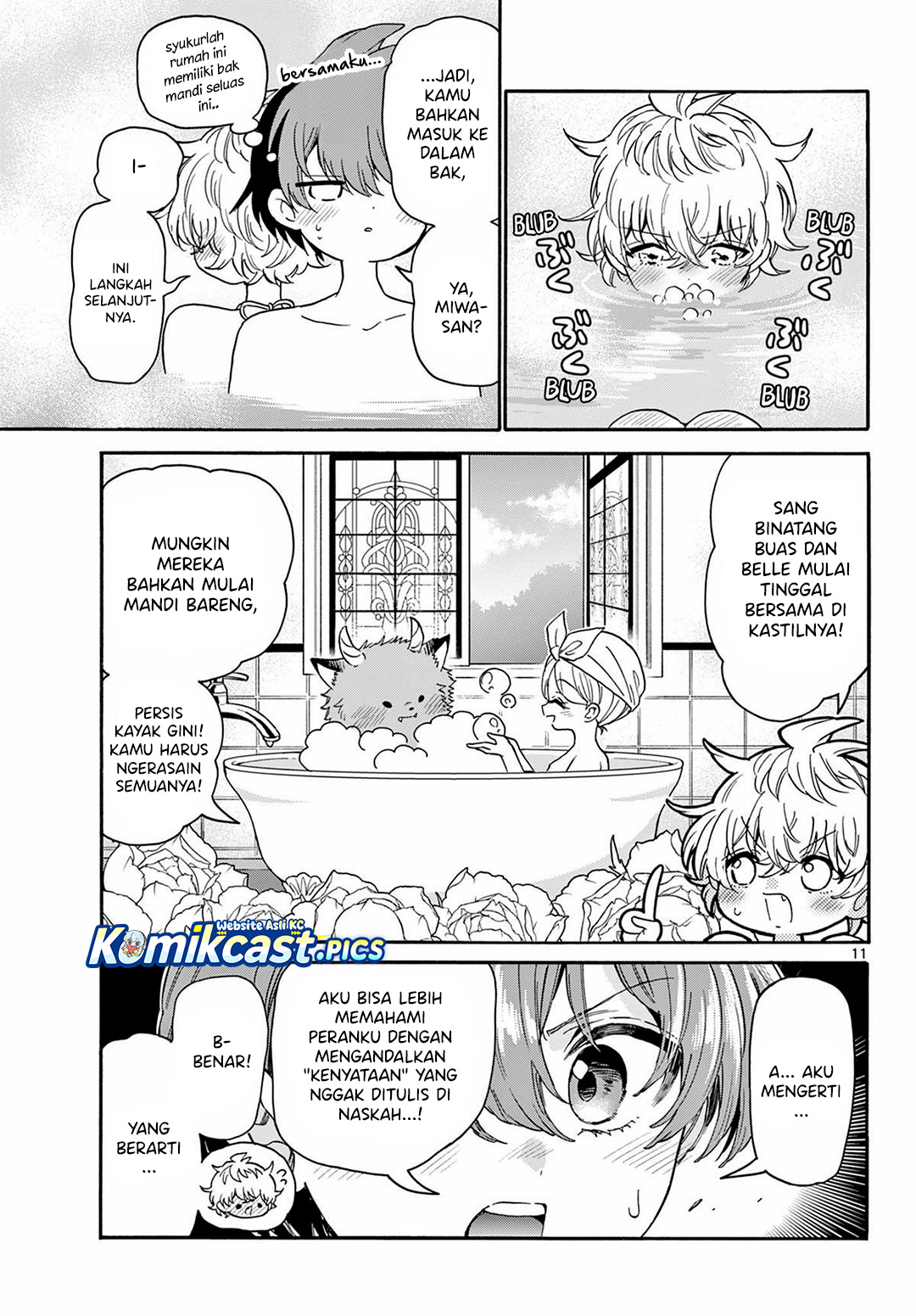 Mikadono Sanshimai wa Angai, Choroi Chapter 167 Gambar 10