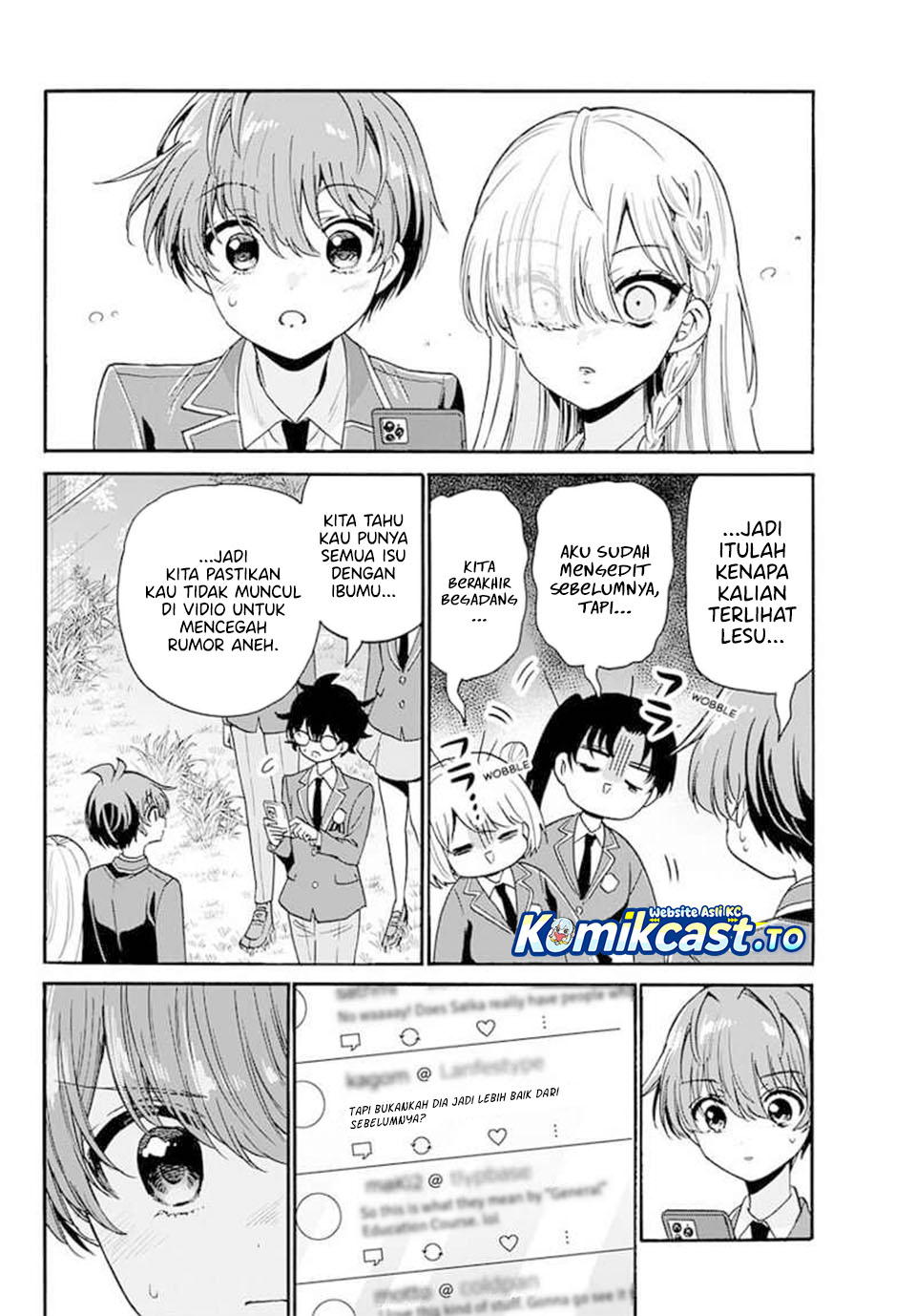 Mikadono Sanshimai wa Angai, Choroi Chapter 174 Gambar 10