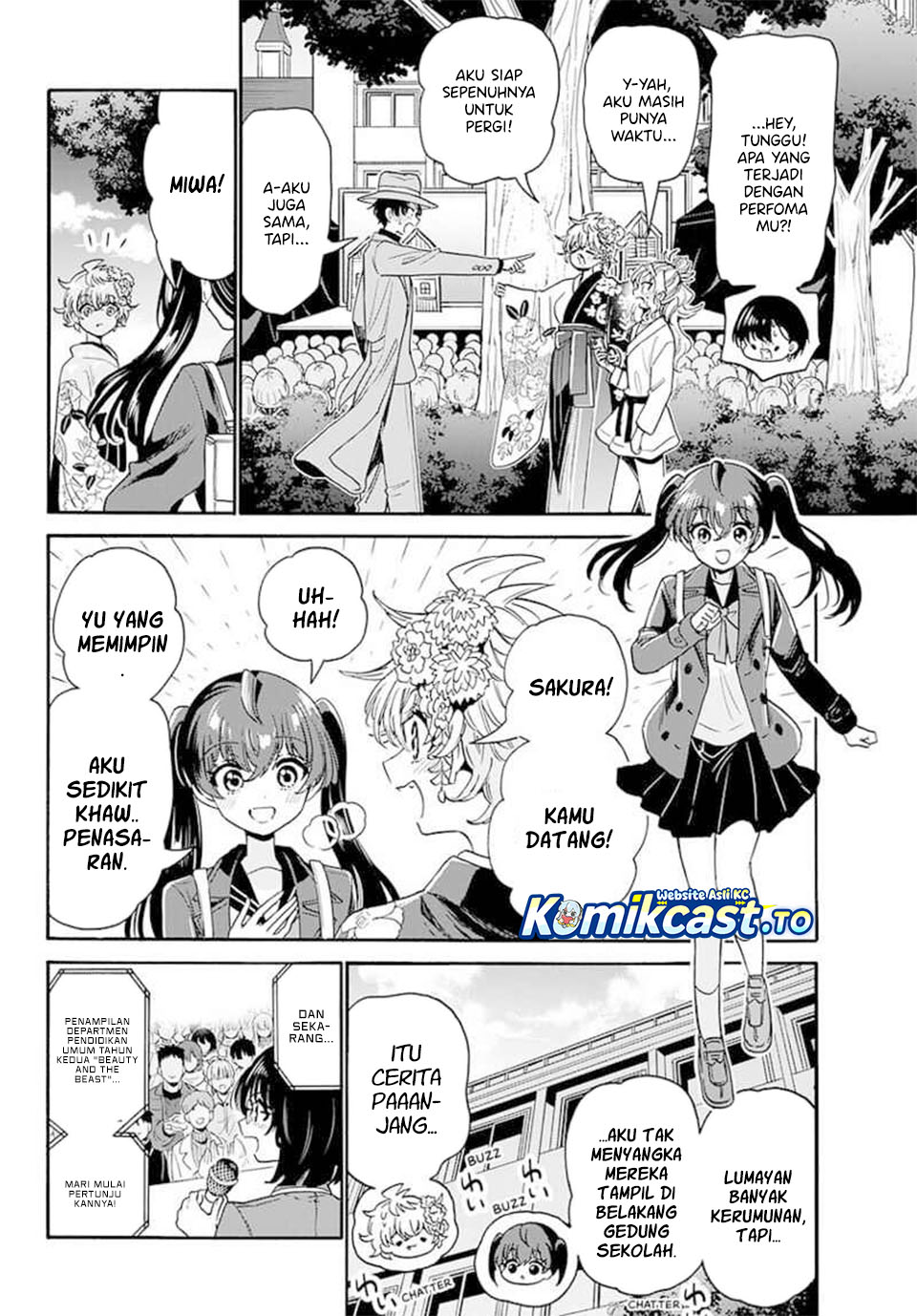 Mikadono Sanshimai wa Angai, Choroi Chapter 174 Gambar 14