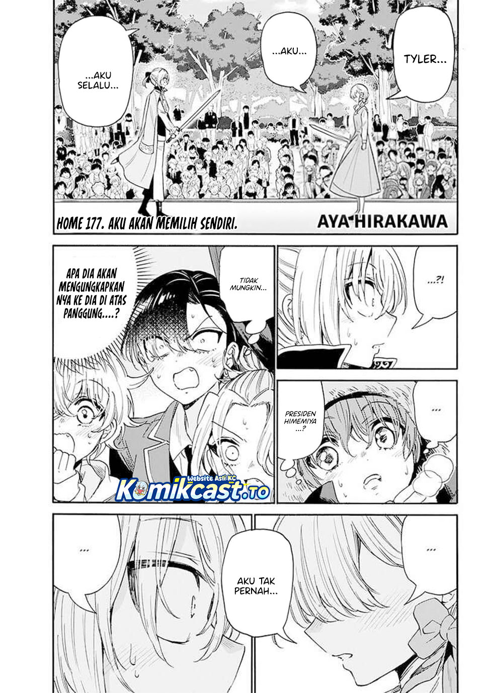 Mikadono Sanshimai wa Angai, Choroi Chapter 177 Gambar 3