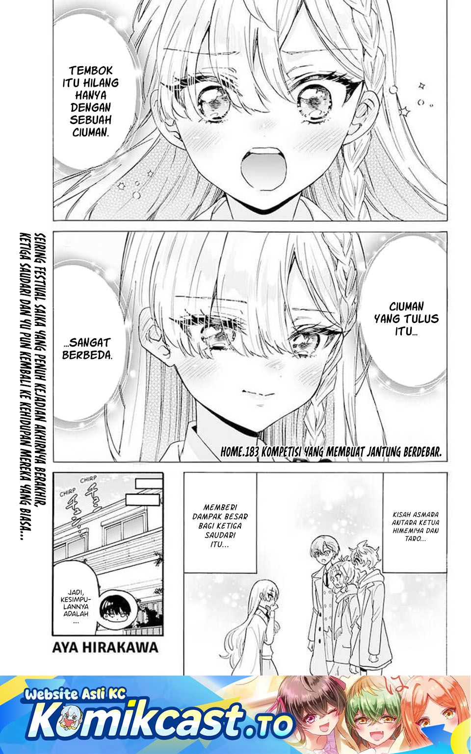 Mikadono Sanshimai wa Angai, Choroi Chapter 183 Gambar 2