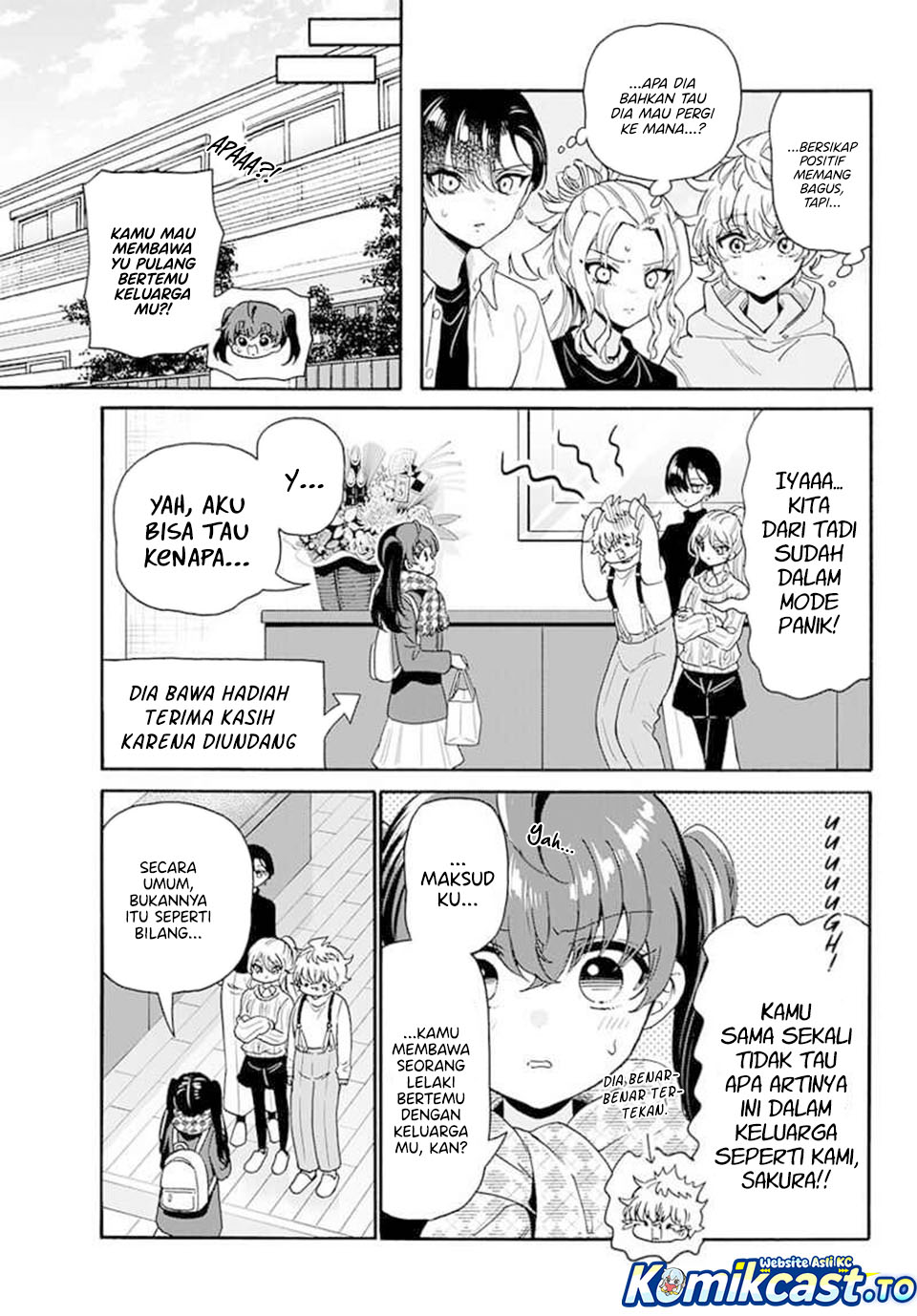 Mikadono Sanshimai wa Angai, Choroi Chapter 185 Gambar 12