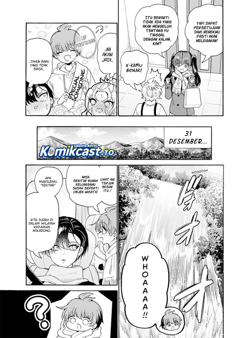Mikadono Sanshimai wa Angai, Choroi Chapter 185 Gambar 14