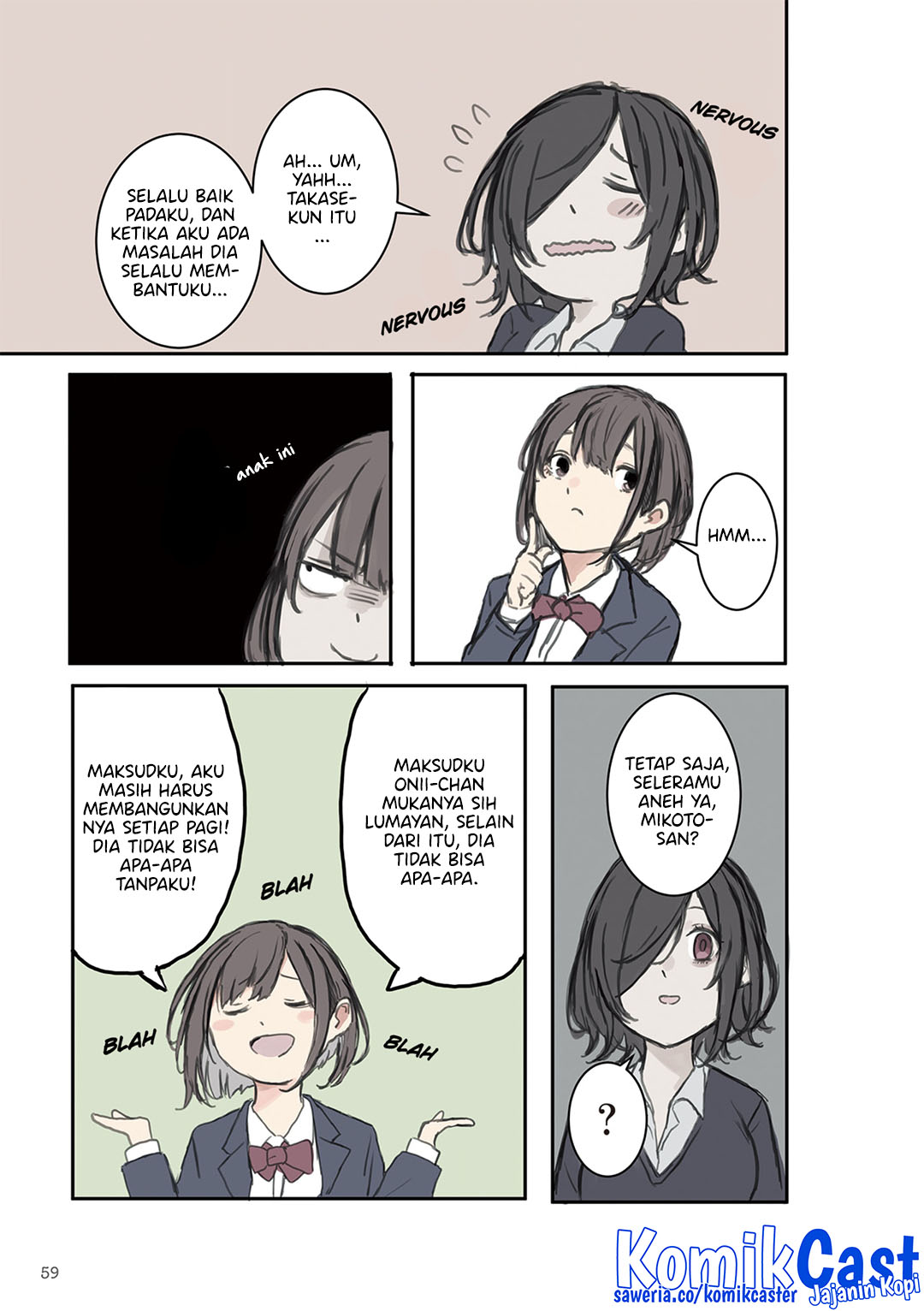 Mikoto-chan wa Kirawaretakunai! Chapter 08 Gambar 4