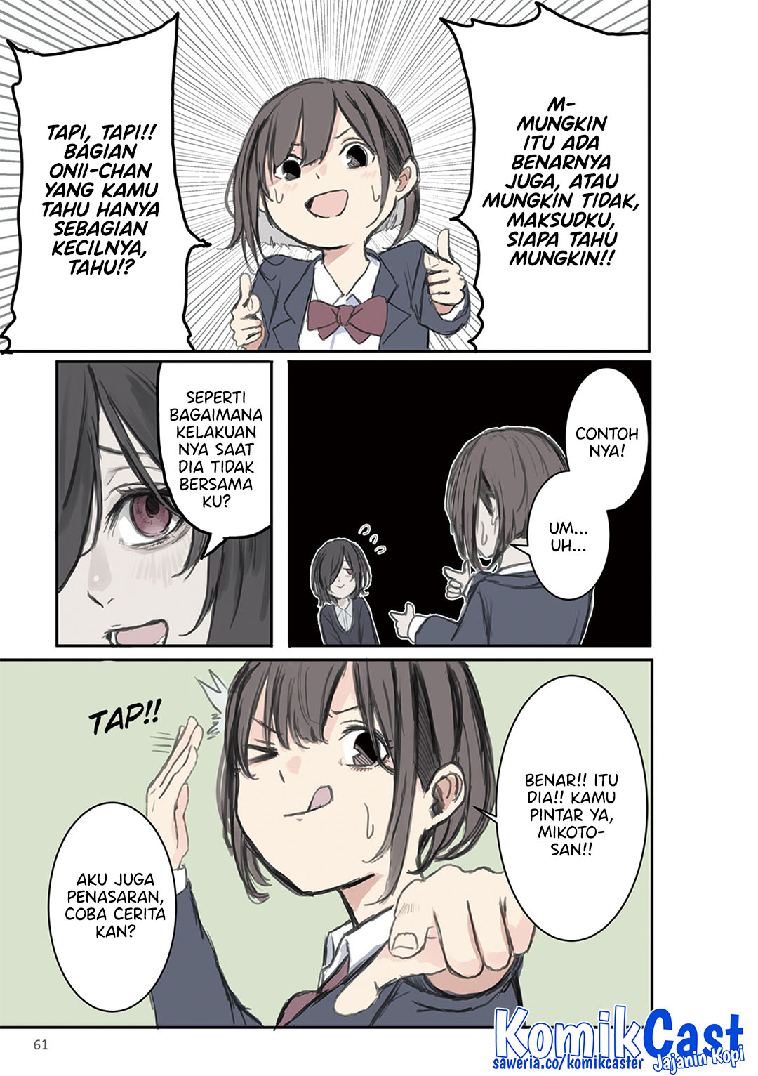 Mikoto-chan wa Kirawaretakunai! Chapter 08 Gambar 6