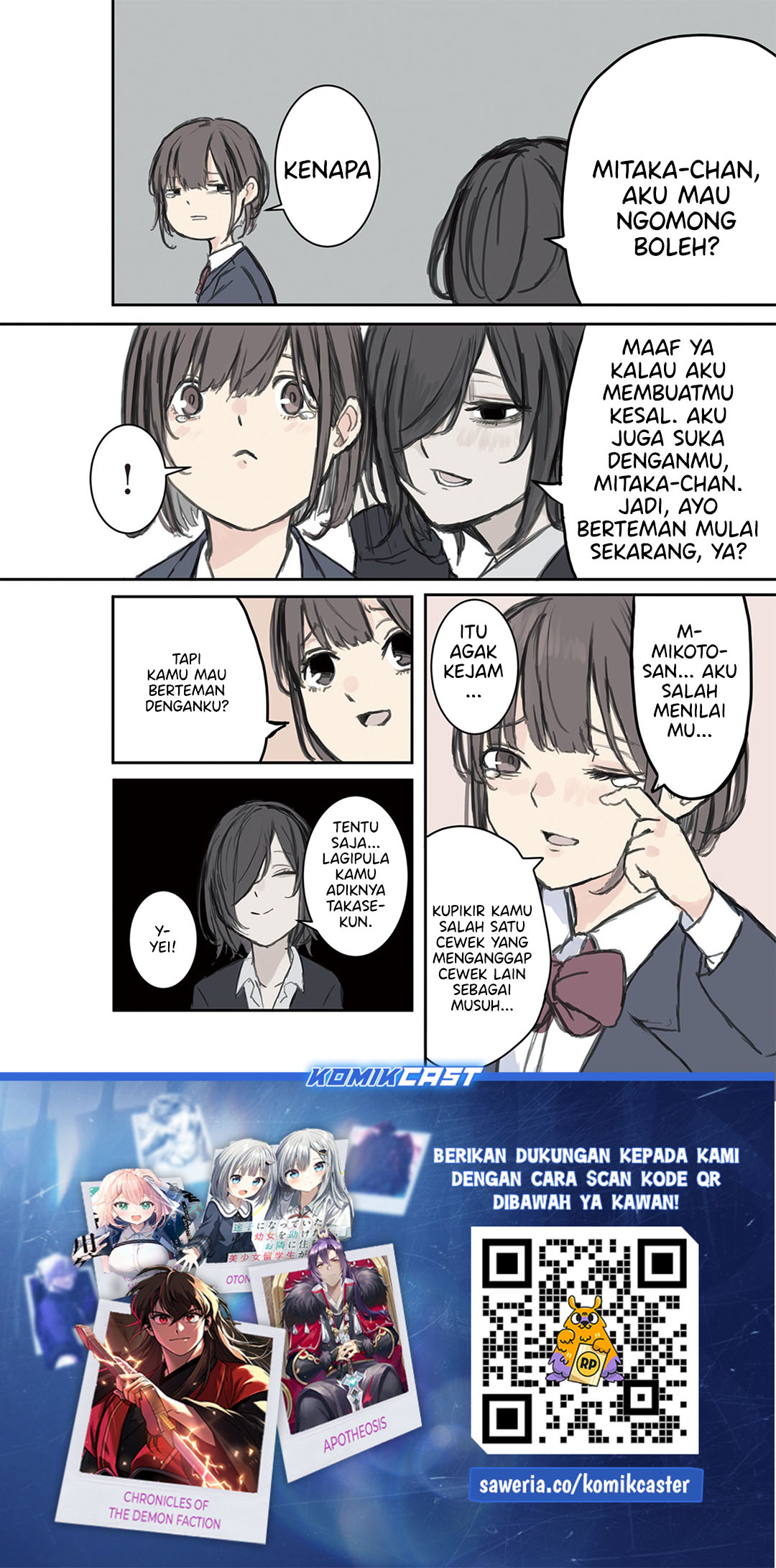 Mikoto-chan wa Kirawaretakunai! Chapter 08 Gambar 9