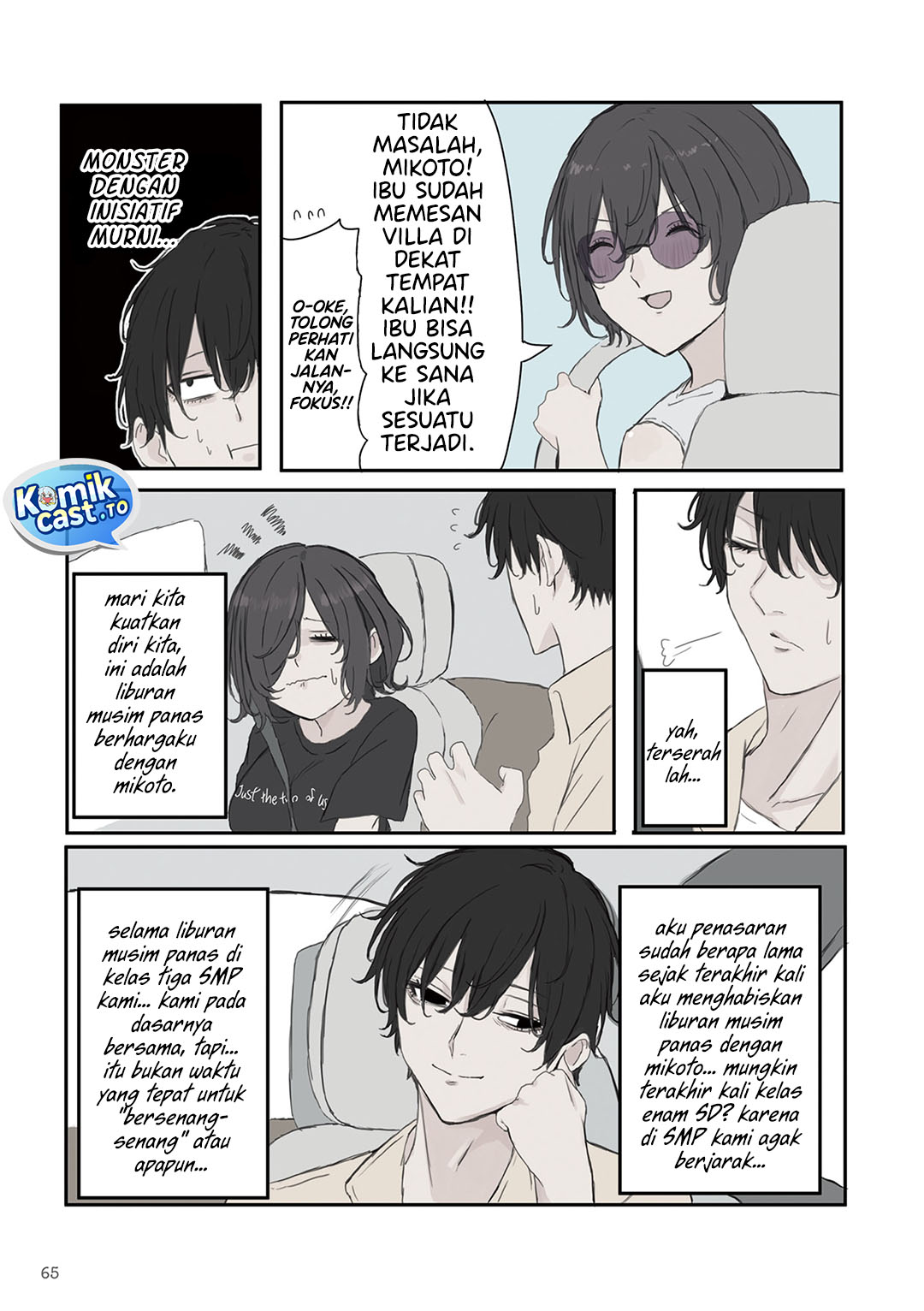 Mikoto-chan wa Kirawaretakunai! Chapter 38 Gambar 4