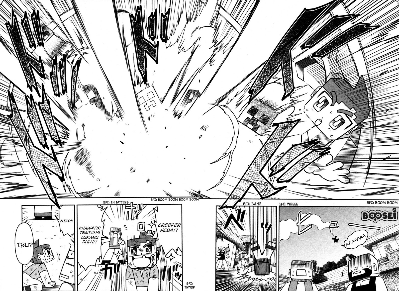 Minecraft: Sekai no Hate no Tabi Chapter 01 Gambar 7