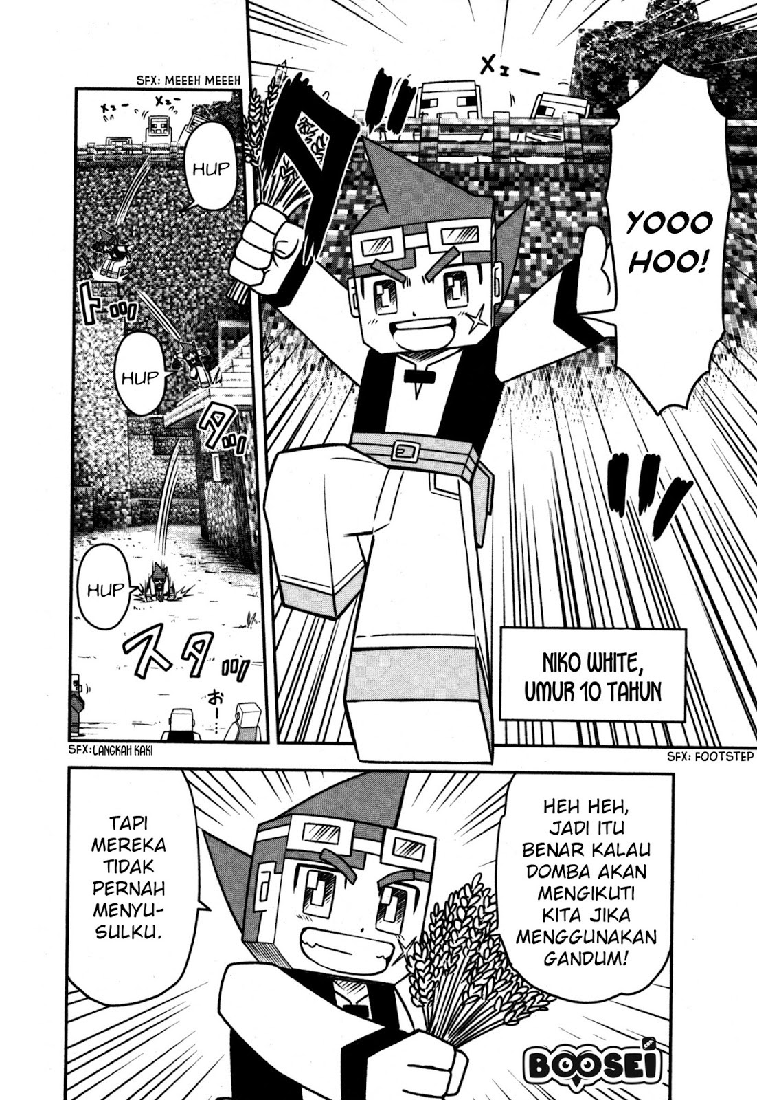 Minecraft: Sekai no Hate no Tabi Chapter 01 Gambar 10