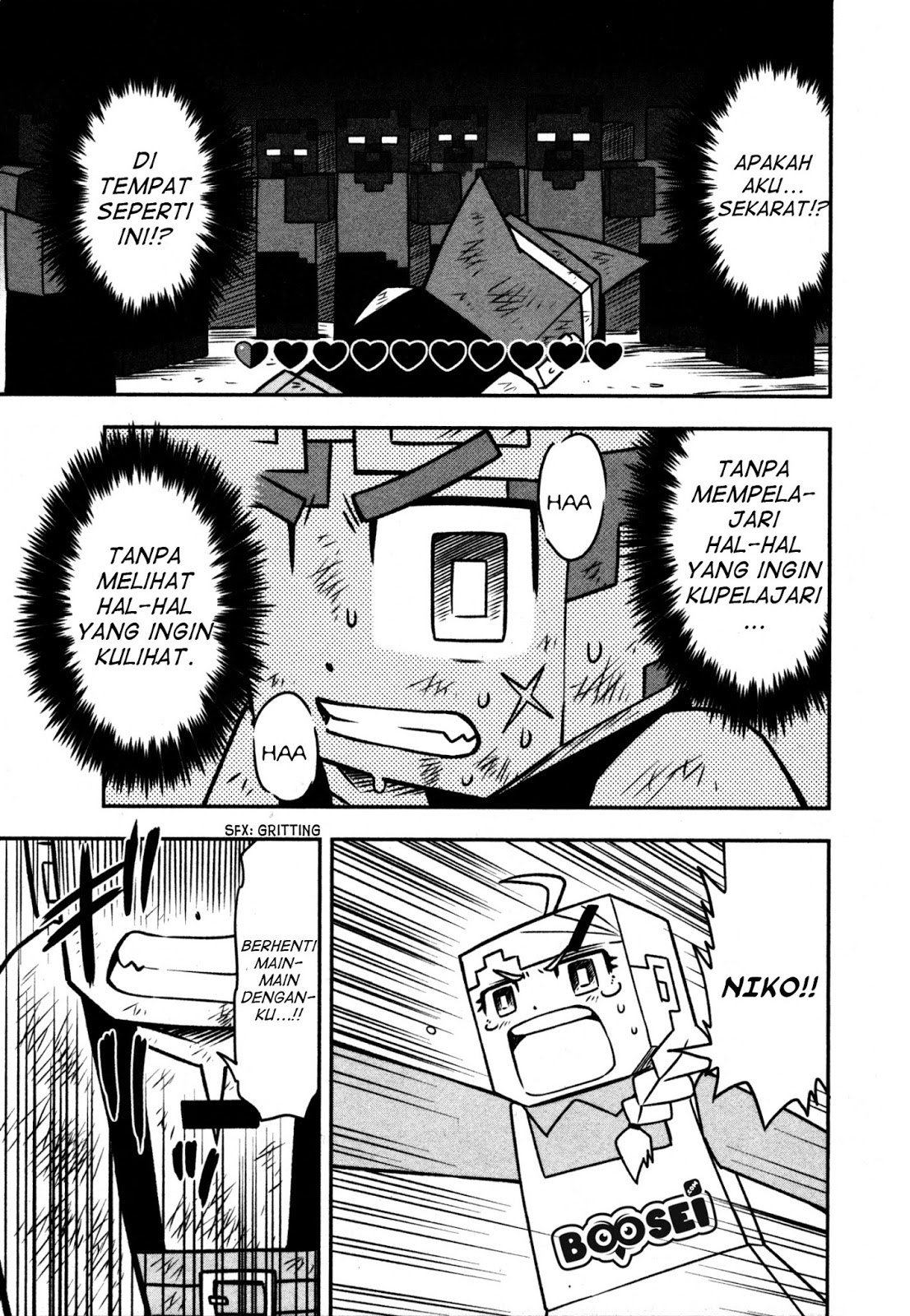 Minecraft: Sekai no Hate no Tabi Chapter 01 Gambar 27