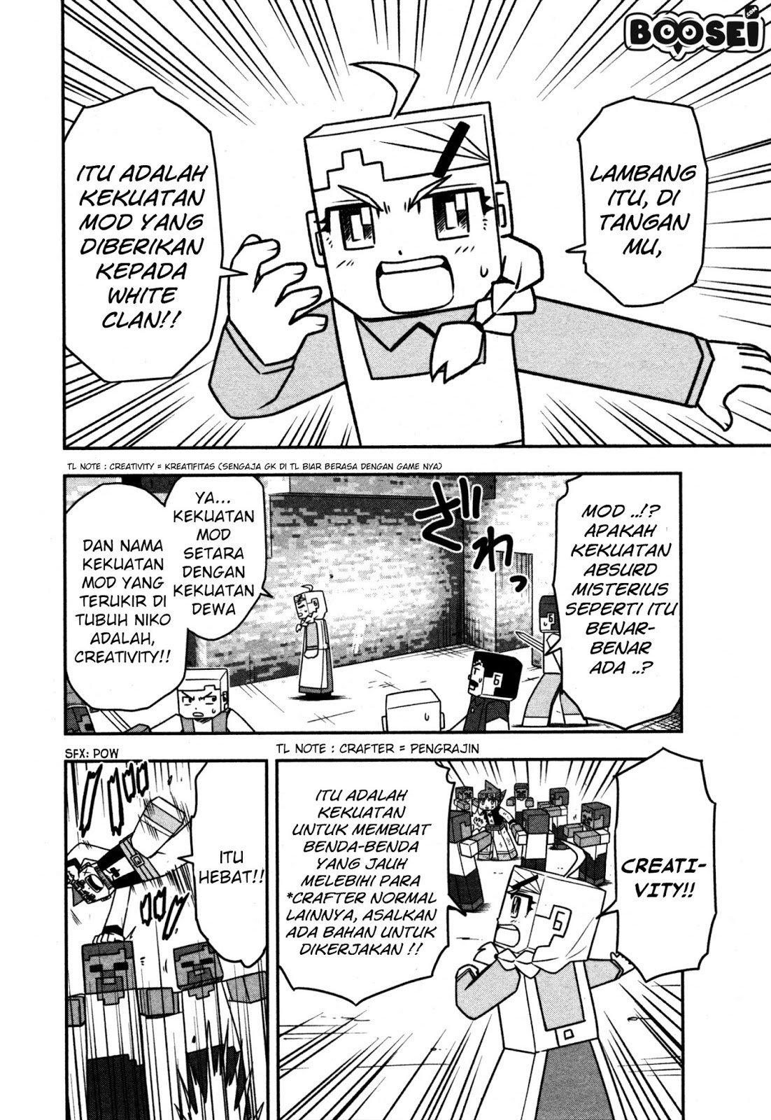 Minecraft: Sekai no Hate no Tabi Chapter 01 Gambar 30