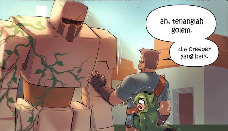 Minecraft Waifu Chapter 09 Gambar 12
