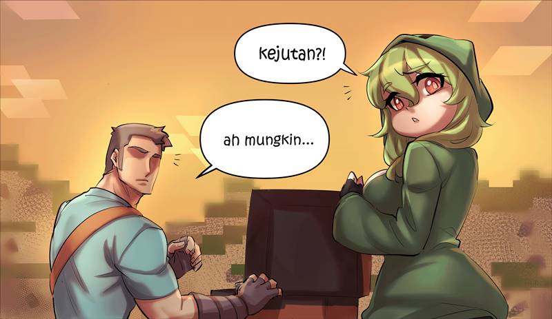 Minecraft Waifu Chapter 10 Gambar 8