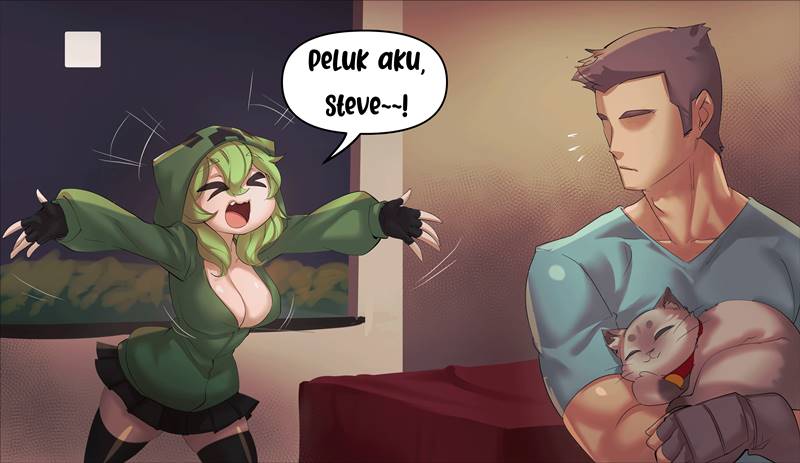 Minecraft Waifu Chapter 12 Gambar 3