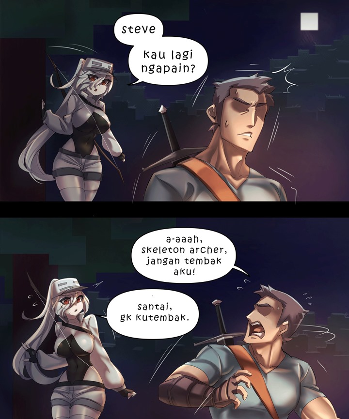 Minecraft Waifu Chapter 15 Gambar 2