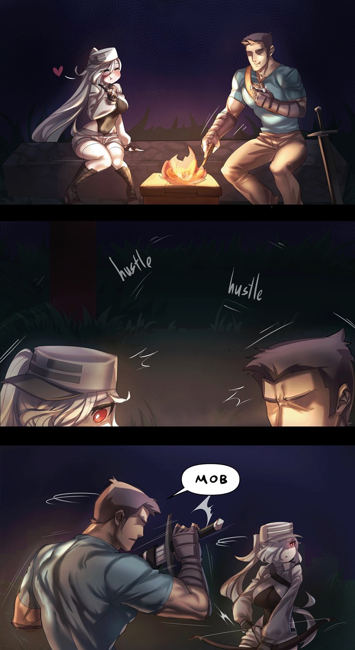 Minecraft Waifu Chapter 15 Gambar 4