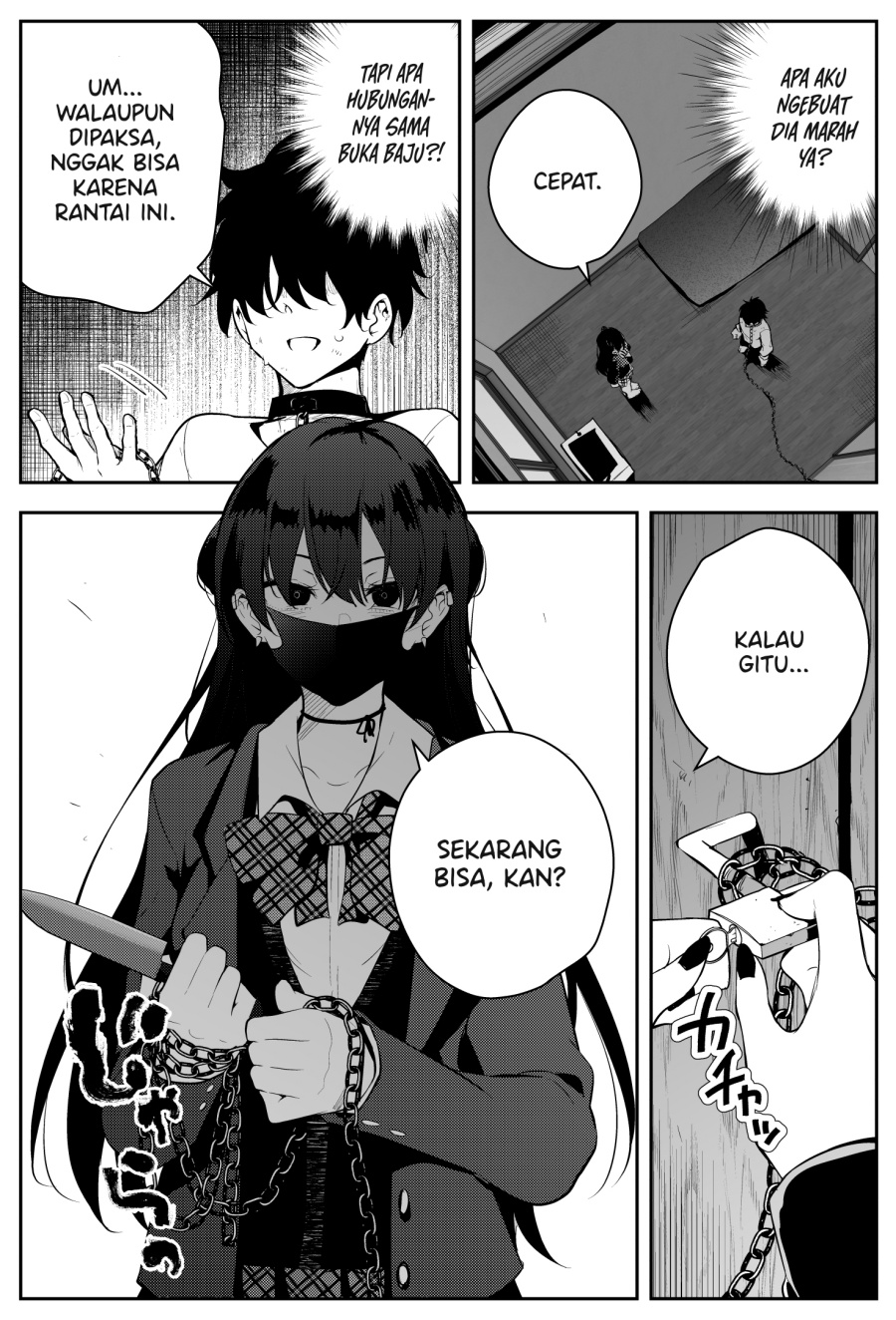 Mishiranu Joshikousei ni Kankensareta Mangaka no Hanashi (The Story of a Manga Artist Confined by a Strange High School Girl) Chapter 04 Gambar 2