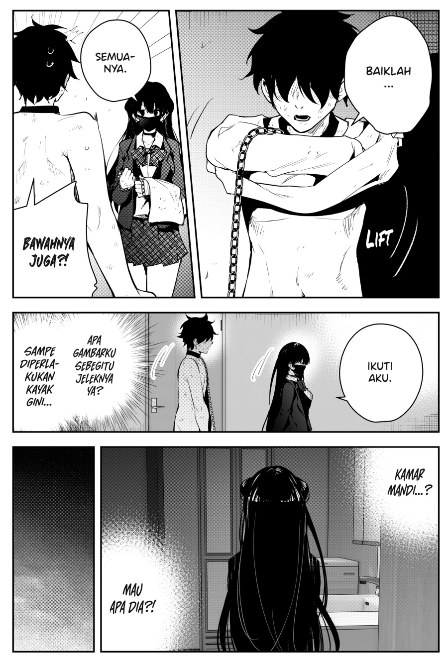 Mishiranu Joshikousei ni Kankensareta Mangaka no Hanashi (The Story of a Manga Artist Confined by a Strange High School Girl) Chapter 04 Gambar 3