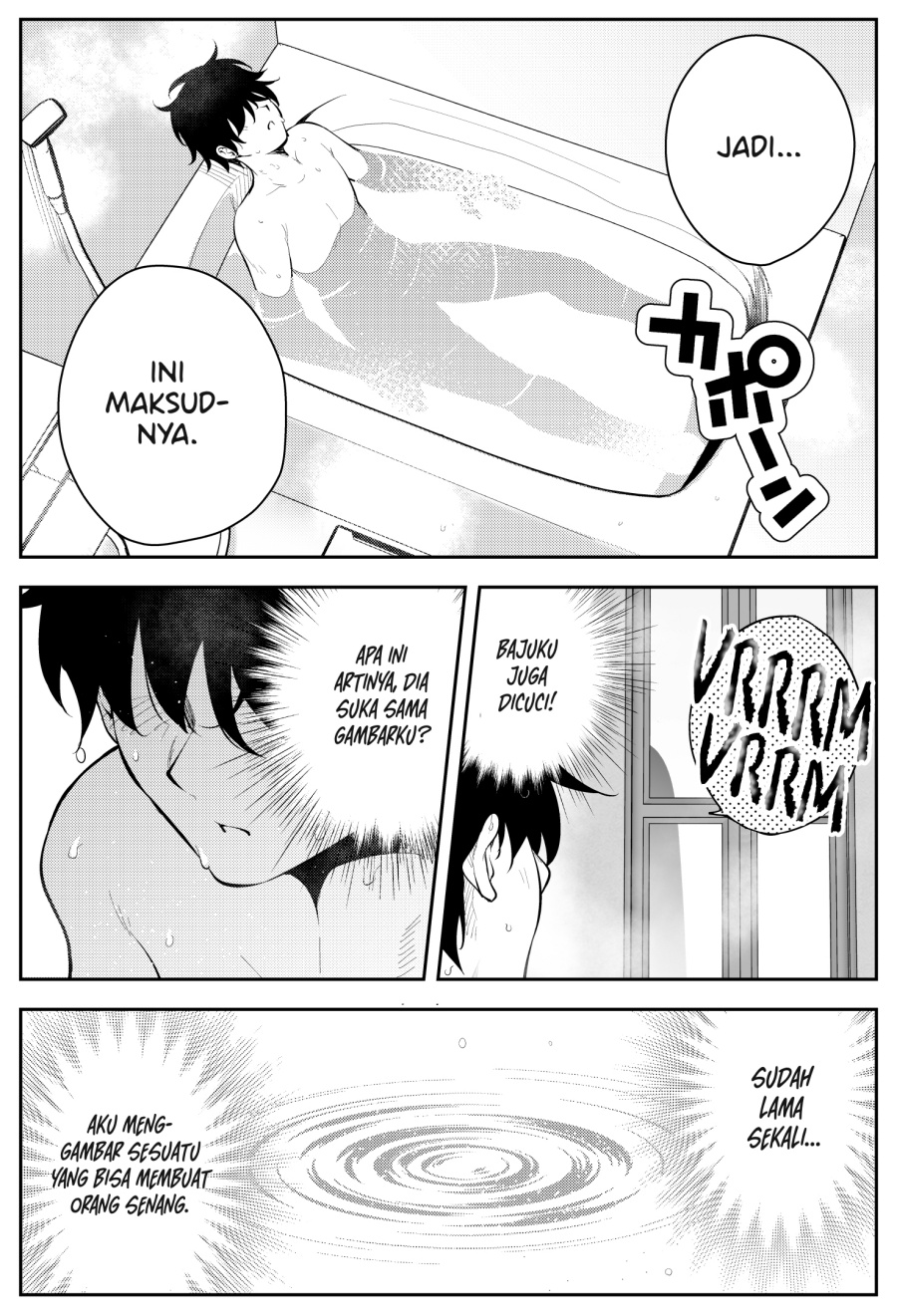 Mishiranu Joshikousei ni Kankensareta Mangaka no Hanashi (The Story of a Manga Artist Confined by a Strange High School Girl) Chapter 04 Gambar 4