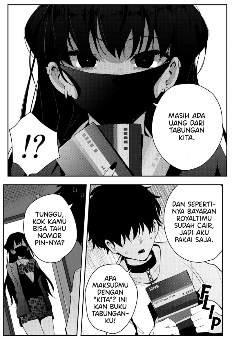 Mishiranu Joshikousei ni Kankensareta Mangaka no Hanashi (The Story of a Manga Artist Confined by a Strange High School Girl) Chapter 05 Gambar 3