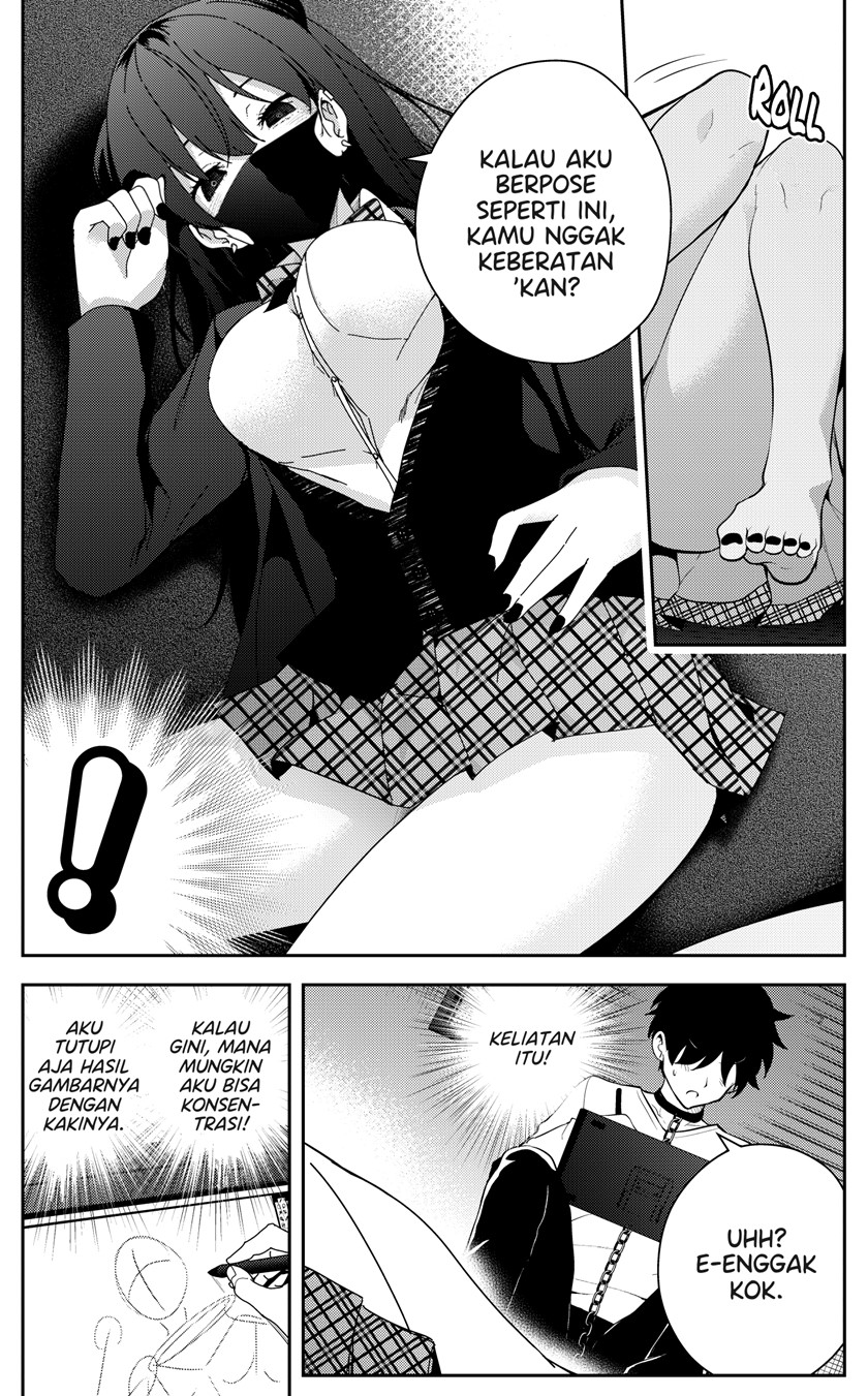Mishiranu Joshikousei ni Kankensareta Mangaka no Hanashi (The Story of a Manga Artist Confined by a Strange High School Girl) Chapter 20 Gambar 2