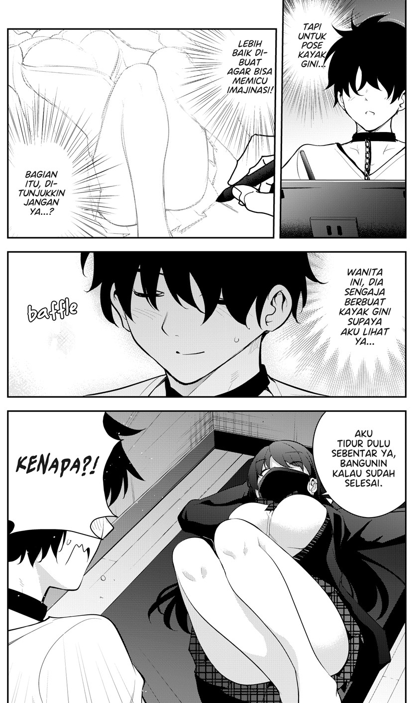 Mishiranu Joshikousei ni Kankensareta Mangaka no Hanashi (The Story of a Manga Artist Confined by a Strange High School Girl) Chapter 20 Gambar 3