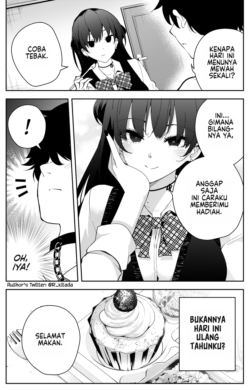 Mishiranu Joshikousei ni Kankensareta Mangaka no Hanashi (The Story of a Manga Artist Confined by a Strange High School Girl) Chapter 25 Gambar 4