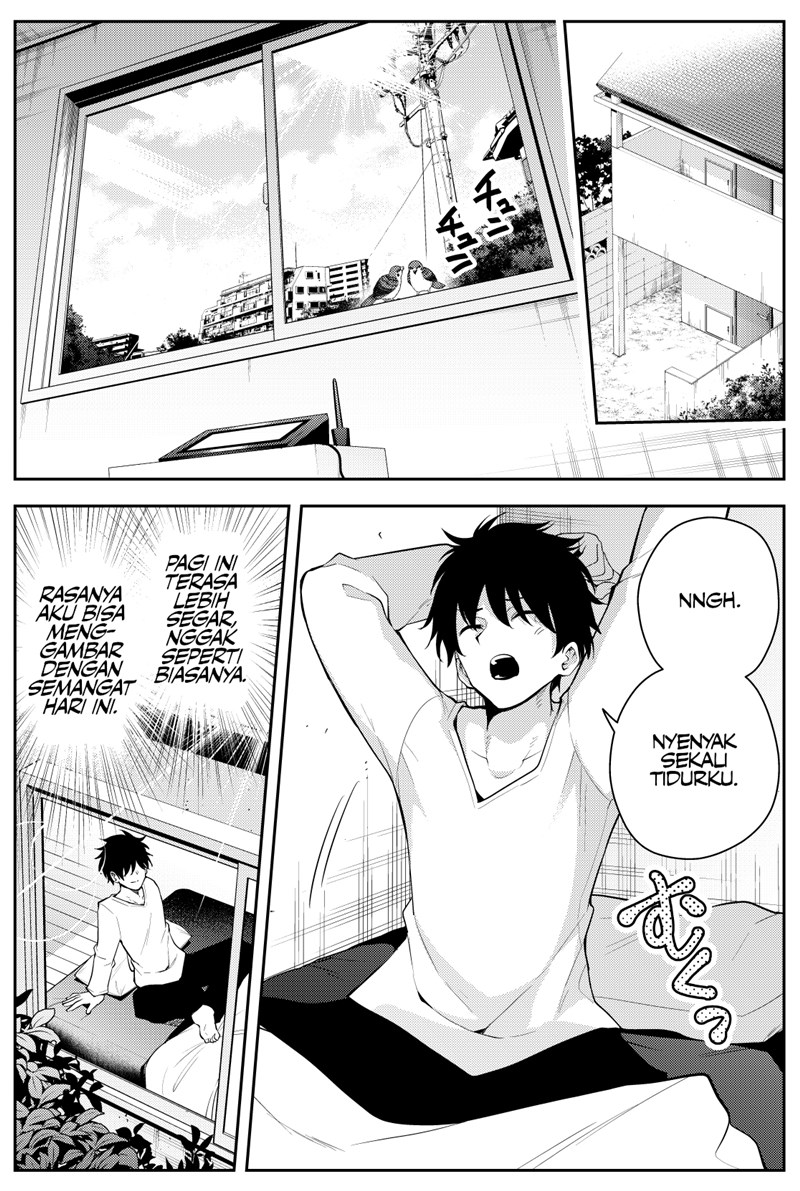 Mishiranu Joshikousei ni Kankensareta Mangaka no Hanashi (The Story of a Manga Artist Confined by a Strange High School Girl) Chapter 32 Gambar 1