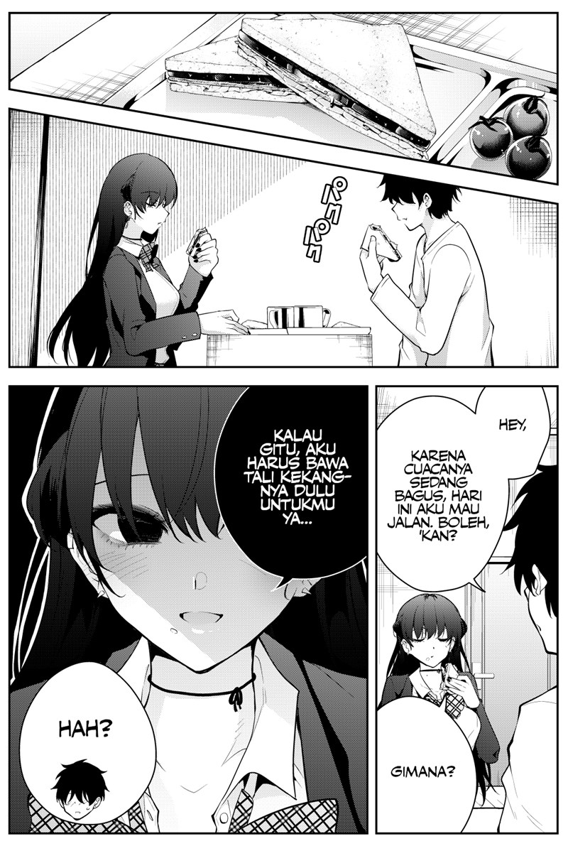Mishiranu Joshikousei ni Kankensareta Mangaka no Hanashi (The Story of a Manga Artist Confined by a Strange High School Girl) Chapter 32 Gambar 4