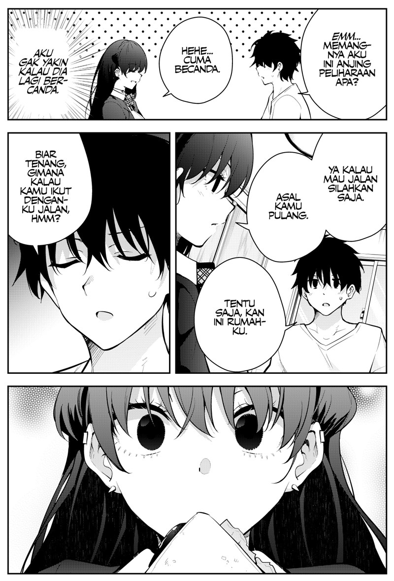 Mishiranu Joshikousei ni Kankensareta Mangaka no Hanashi (The Story of a Manga Artist Confined by a Strange High School Girl) Chapter 32 Gambar 5