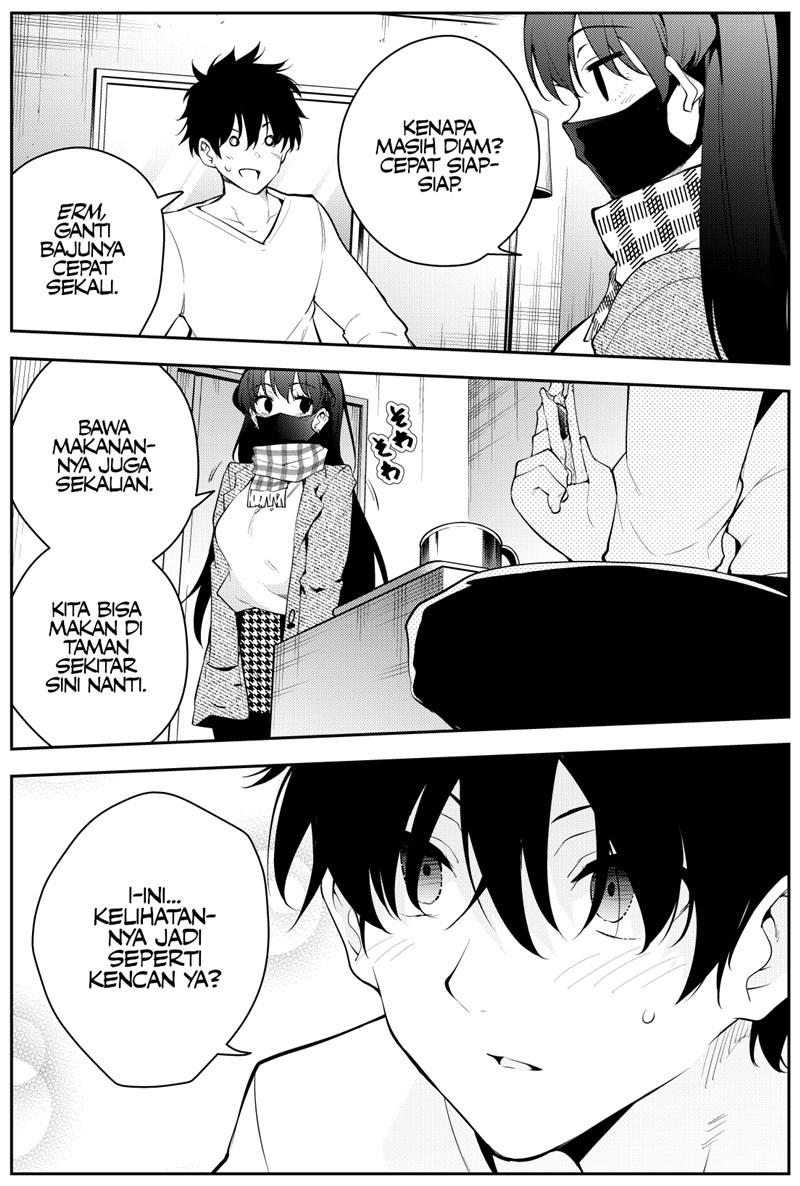 Mishiranu Joshikousei ni Kankensareta Mangaka no Hanashi (The Story of a Manga Artist Confined by a Strange High School Girl) Chapter 32 Gambar 7