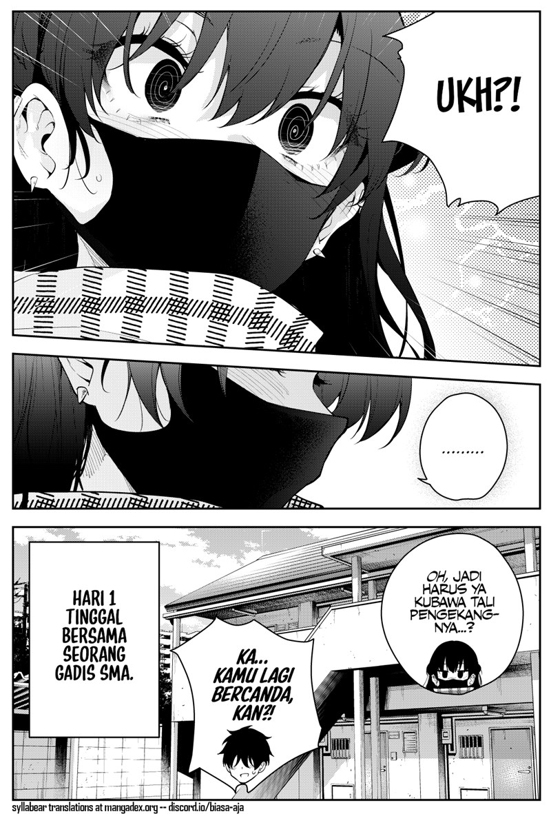 Mishiranu Joshikousei ni Kankensareta Mangaka no Hanashi (The Story of a Manga Artist Confined by a Strange High School Girl) Chapter 32 Gambar 8