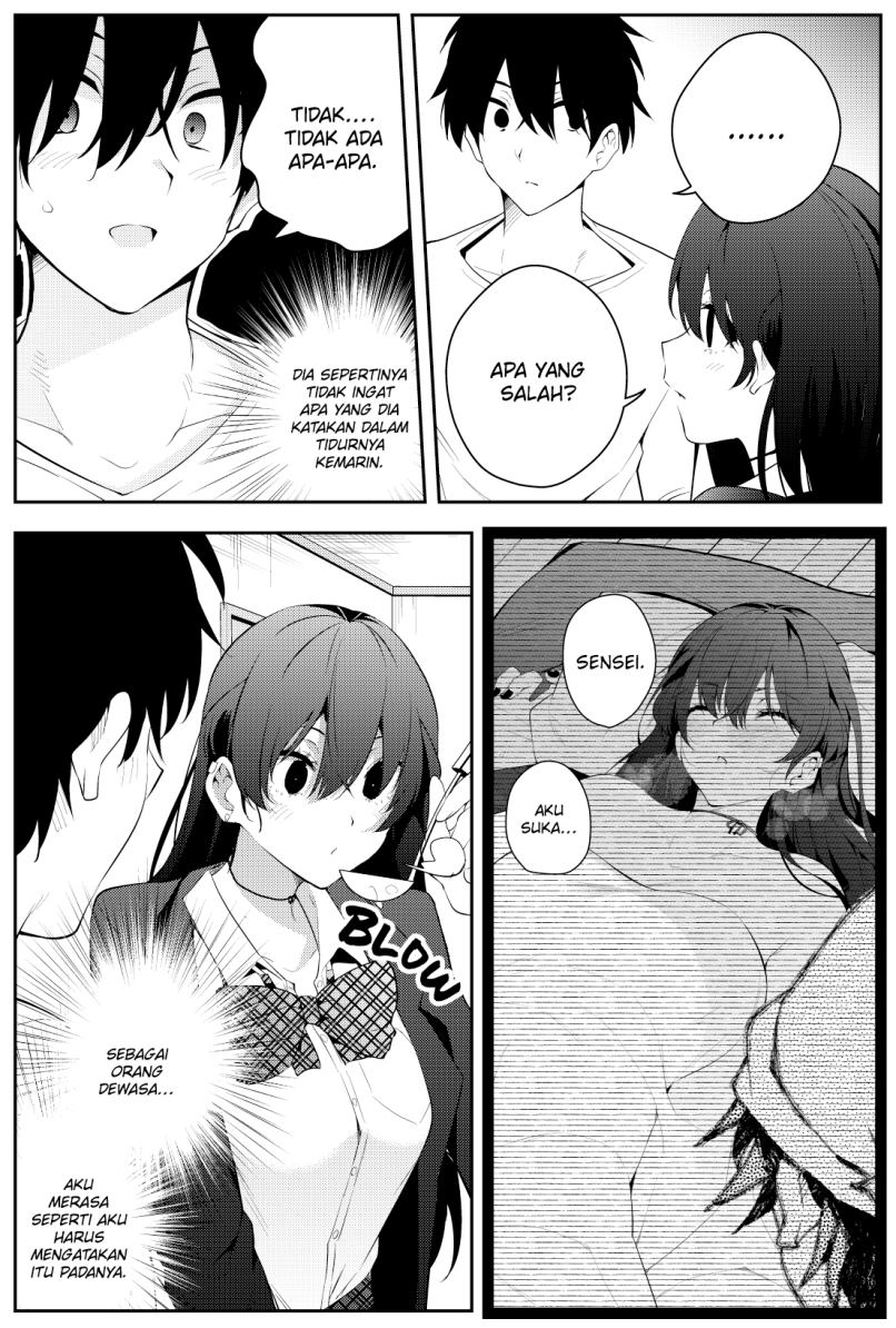 Mishiranu Joshikousei ni Kankensareta Mangaka no Hanashi (The Story of a Manga Artist Confined by a Strange High School Girl) Chapter 48 Gambar 3