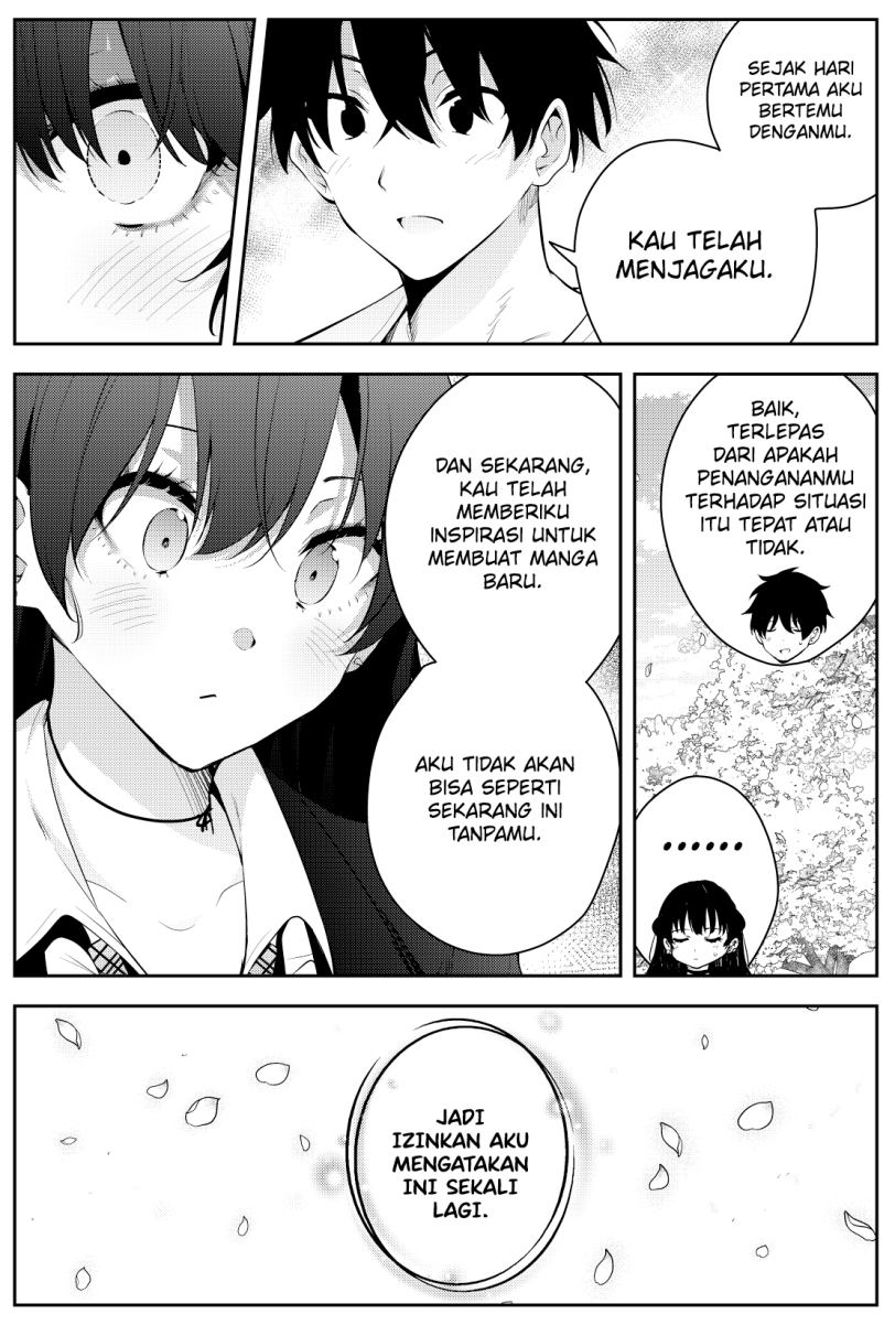 Mishiranu Joshikousei ni Kankensareta Mangaka no Hanashi (The Story of a Manga Artist Confined by a Strange High School Girl) Chapter 48 Gambar 6