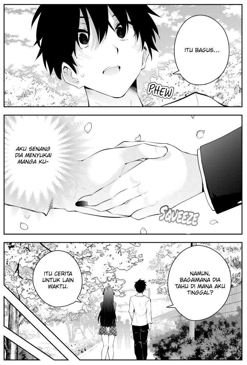 Mishiranu Joshikousei ni Kankensareta Mangaka no Hanashi (The Story of a Manga Artist Confined by a Strange High School Girl) Chapter 48 Gambar 9