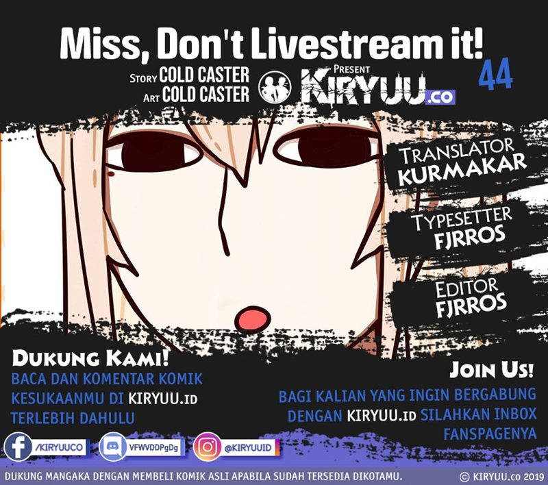 Miss, don’t livestream it! Chapter 44 Gambar 1