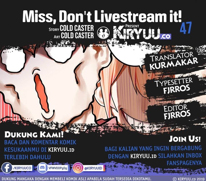 Miss, don’t livestream it! Chapter 46 Gambar 1