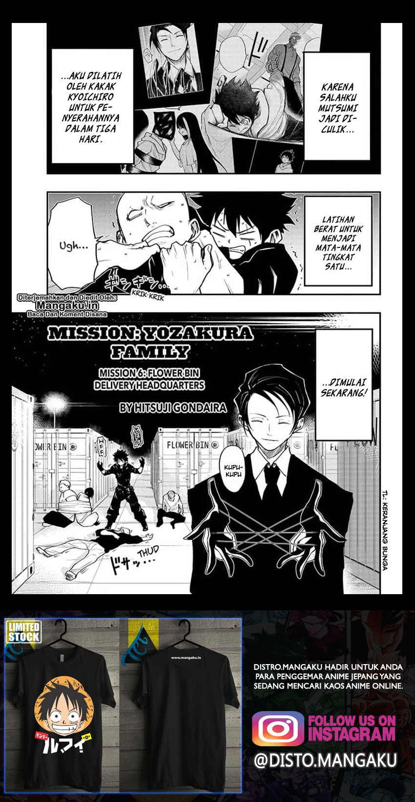 Mission: Yozakura Family Chapter 06 Gambar 2