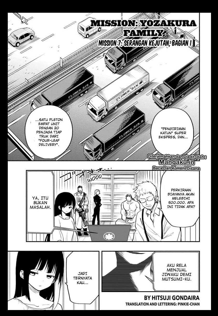 Mission: Yozakura Family Chapter 07 Gambar 2