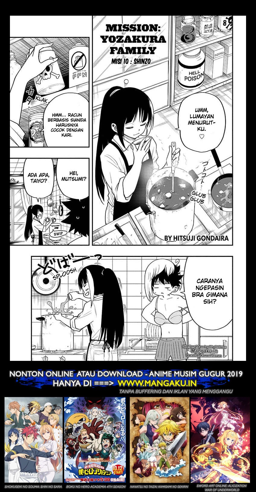 Mission: Yozakura Family Chapter 10 Gambar 2
