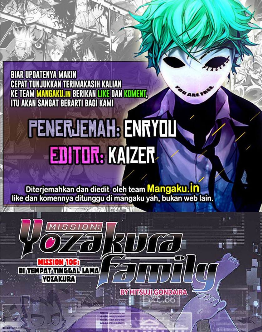 Mission: Yozakura Family Chapter 106 Gambar 1