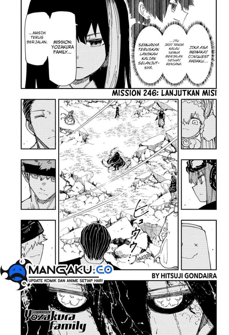 Mission: Yozakura Family Chapter 246 Gambar 2