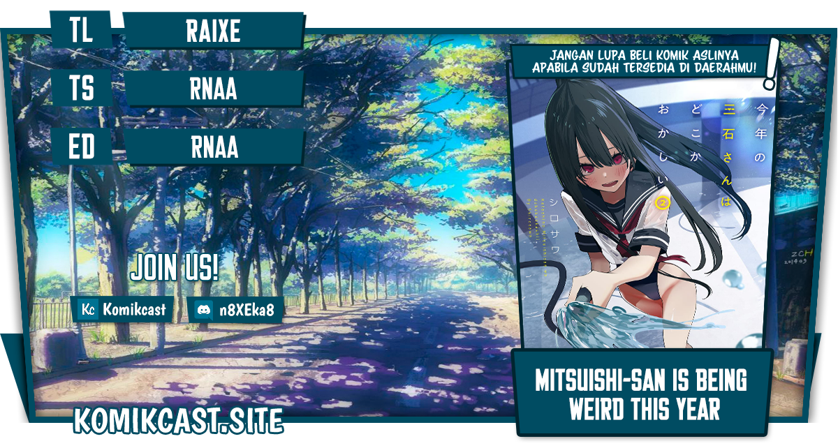 Mitsuishi-san is Being Weird This Year Chapter 21 Gambar 1