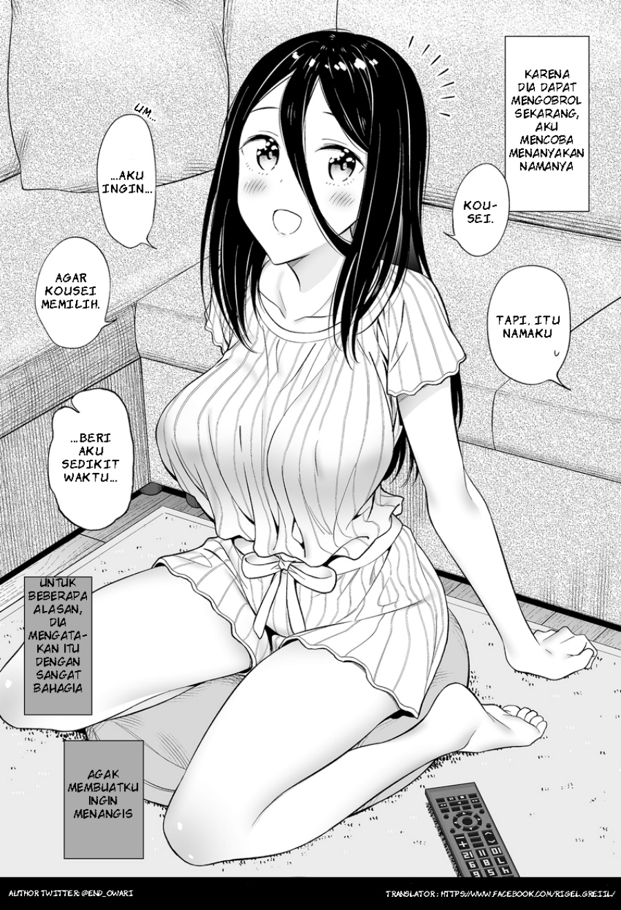 Miyori no Nai Onnanoko (A Girl With No Relatives) Chapter 08 Gambar 1