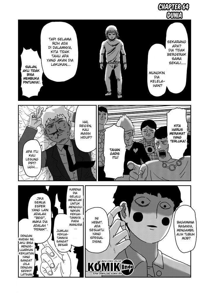 Mob Psycho 100 Chapter 64 Gambar 2