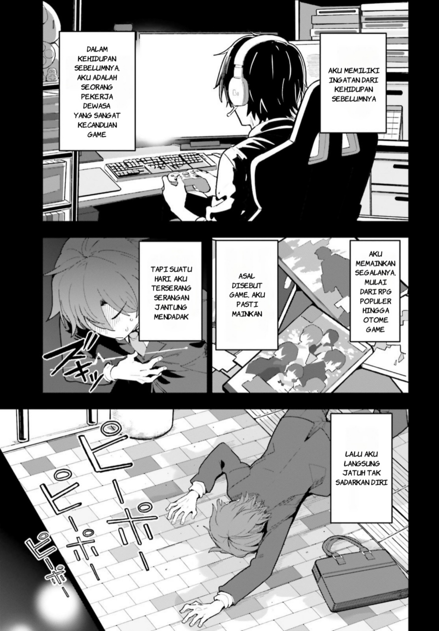 Mob Shisai Dakedo, Kono Sekai ga Otome Game dato Kizuita node Heroine wo Ikusei Shimasu Chapter 01 Gambar 5