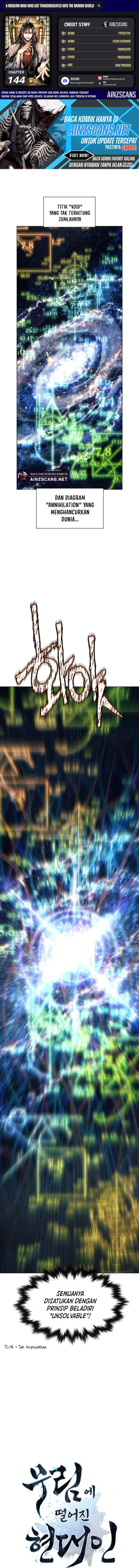 Modern Man Who Fall Into Murim Chapter 144 Gambar 1